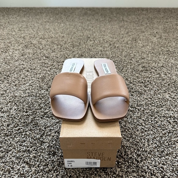 Steve Madden Isabel Tan sandals, size 7 - Picture 5 of 6